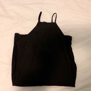 Windsor Black Halter Bodycon Dress